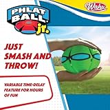 Wahu Phlat Ball Junior (Grün), Frisbee Scheibe und Ball für Kinder ab 5 Jahren, Fliegender Outdoor-Spielzeug Handball