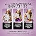 Dolce Flav Natural Purple Food Coloring – 2 oz Liquid Dye from Red Radish & Huito with Graduated Dropper | Water-Soluble | For Baking, Drinks & Frostings | Kosher | Made in USA