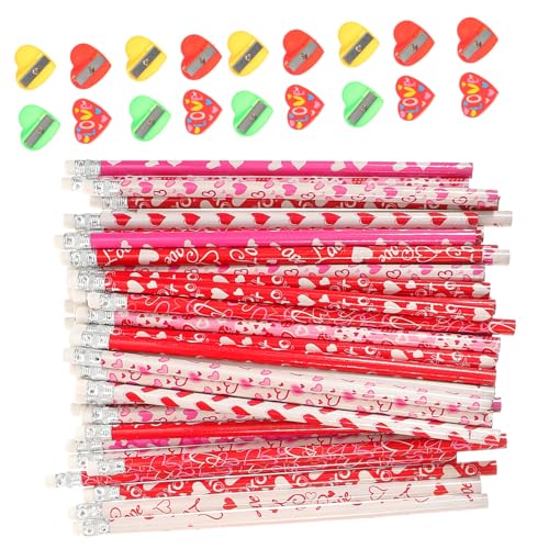 1-Set-Valentines-Day-Pencil-Christmas-Party-Pencils-Novelty-Ballpoint-Pen-Handheld-Erasers-School-Pencil-Sharpeners-Student-Stationery-Xmas-Pencils-Manual-Pencil-Sharpener-Wooden