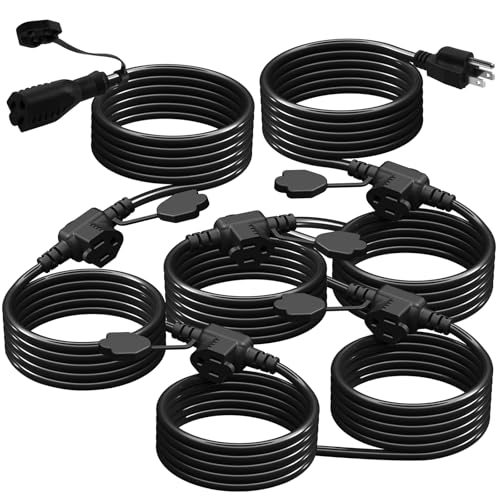Rallonge multiprise 15m pour votre éclairage jardin et décorations Noël
