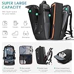 Travel Carry on Backpack 50L Expandable Flight Approved Backpacks 17.3 inch Laptop and USB Charging Port bags Water Resistant Business Back Pack for Women & Men - Image 3