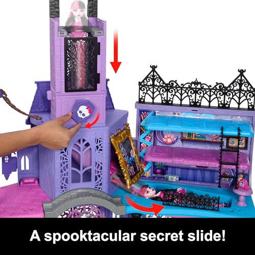 Monster High HLP88 Doll House, Haunted High School Playset thumb #2