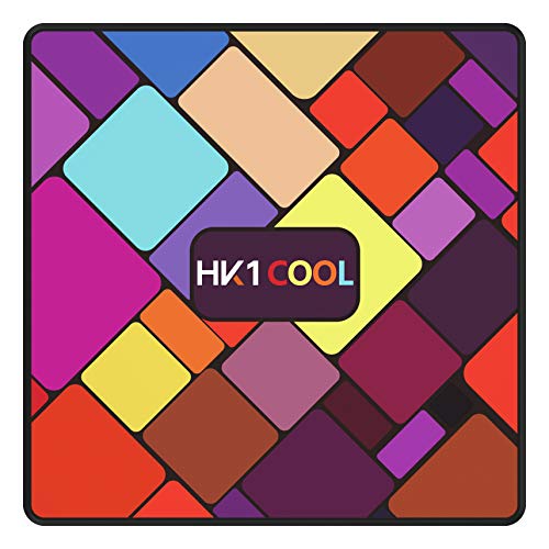 HK1 Cool Smart TV Box Android 9.0 OS 4GB RAM 64GB Flash RK3318 BT Dual WiFi 2.4G/5G Support Full HD 1080P H.265 4K IPTV Netflix Android Media Player