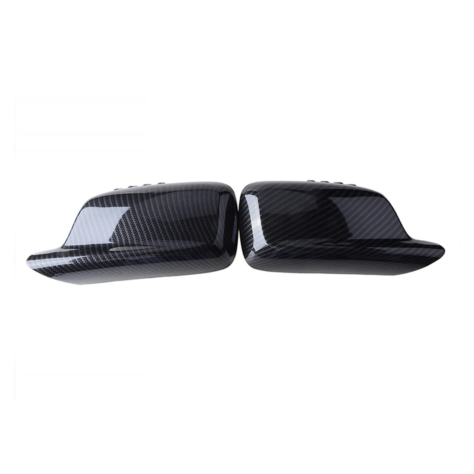 Couvercle de rétroviseur latéral Série 7 E65 E66 E67 style carbone premium - 7