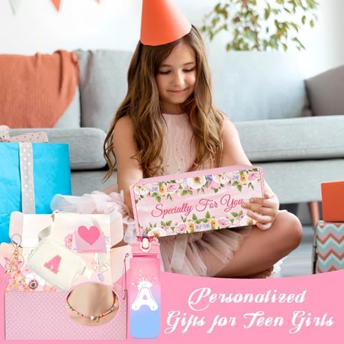 Personalized Initial Fanny Pack - Birthday Gifts Set for Girls Teen Girls Kids, Christmas Gift Cross Body Bag Belt Bag Gifts Trendy Stuff for 4 5 6 7 8 9 10 11 12 13 Year Old Girl (A) — view 6
