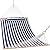 Lazy Daze Hammocks 12FT Quilted Fabric Hammock with Pillow, Double 2 Person Hammock with Spreader Bar for Outdoor Outside Patio Garden Yard Pool Beach