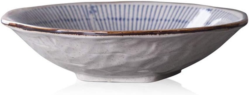PZf-Z YyuX-qff 8-inch Cereal Bowl, Japanese Style Ramen Bowl Soup Bowl Vegetable Mixing Bowl Household And Commercial Tableware mixing bowls (Size : 8Inch)