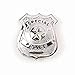 FURY Special Silver Star Police Badge (2.5 x 2.5-Inch) by Fury Tactical