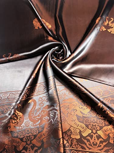 Silk Festival & Rave Scarf, Bridal Shawl & Boho Wraps - Reversible Bridesmaid Scarves3