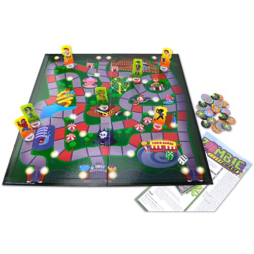 Zombie Chase — Exciting Intro Strategy Game — Win 2 Ways — Win as a Human or a Zombie — for Ages 7+