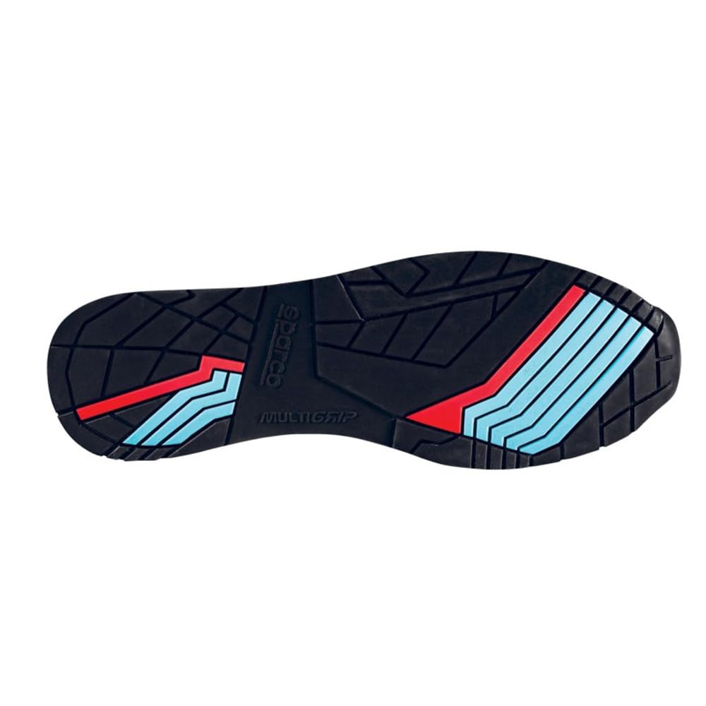 Sparco Zapatillas Gymkhana S1P Martini-R Talla 45 Azul, Mocasín Estilo de conducción Unisex Adulto, EU