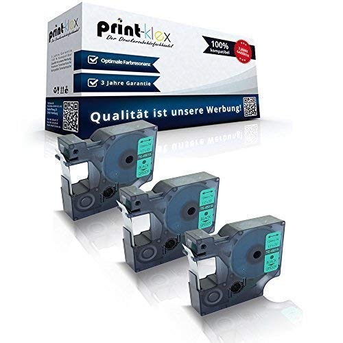 3x Compatibile Nastri Scrittura per Dymo D1 45019