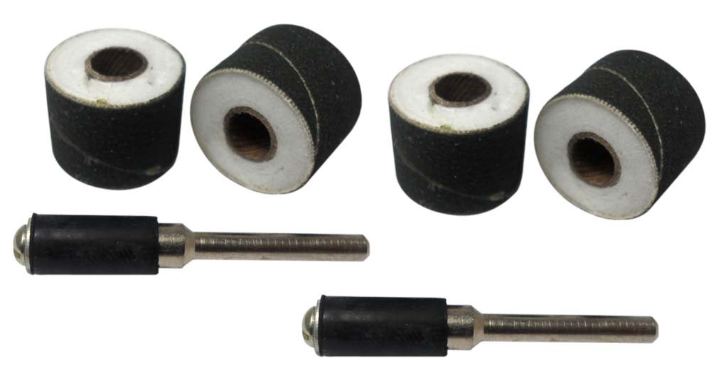 DYNAMIC (2 Pack) 3 Pc Foam Sanding Drum Set | 1.5