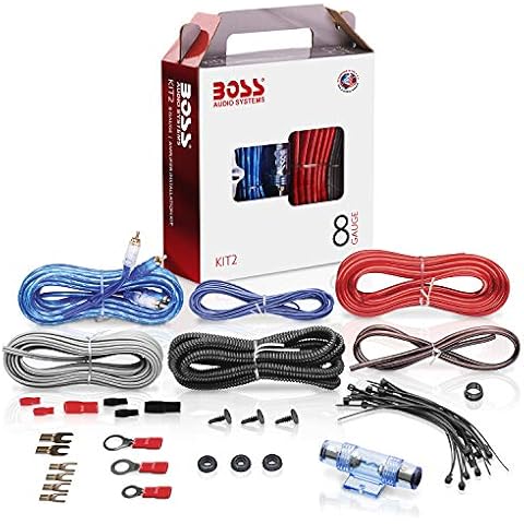 BOSS Audio KIT2 Complete Car Amplifier Wiring Kit Cover