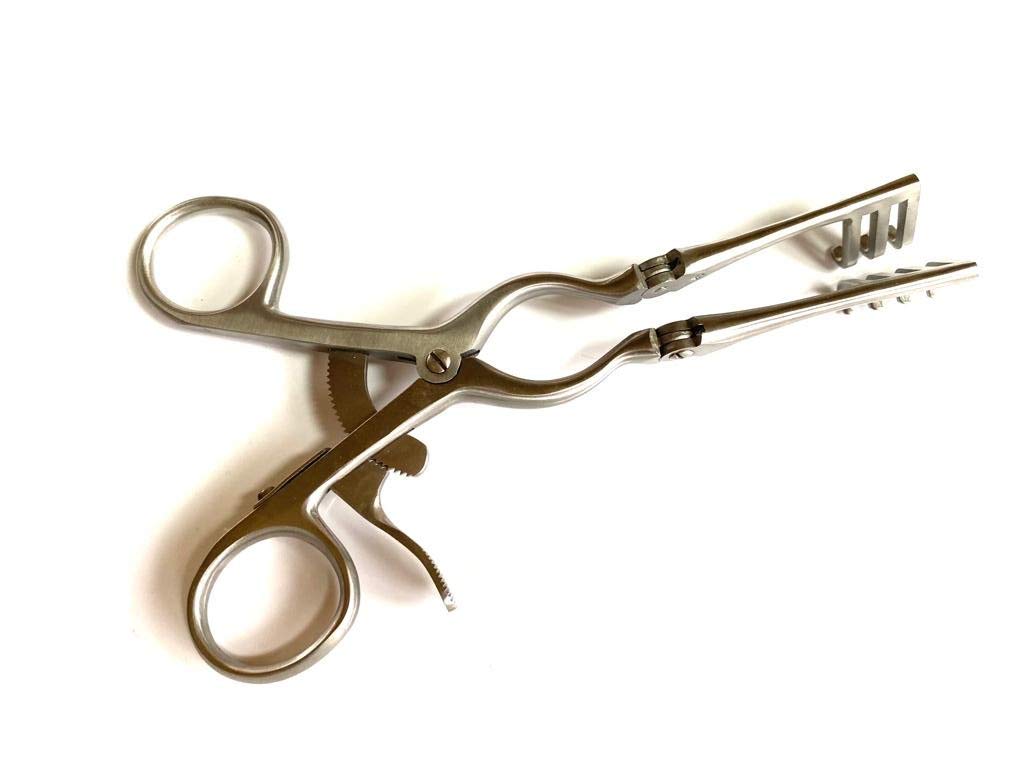 Beckman-Weitlaner Retractor 9" 3x4 Blunt Hinged Blade