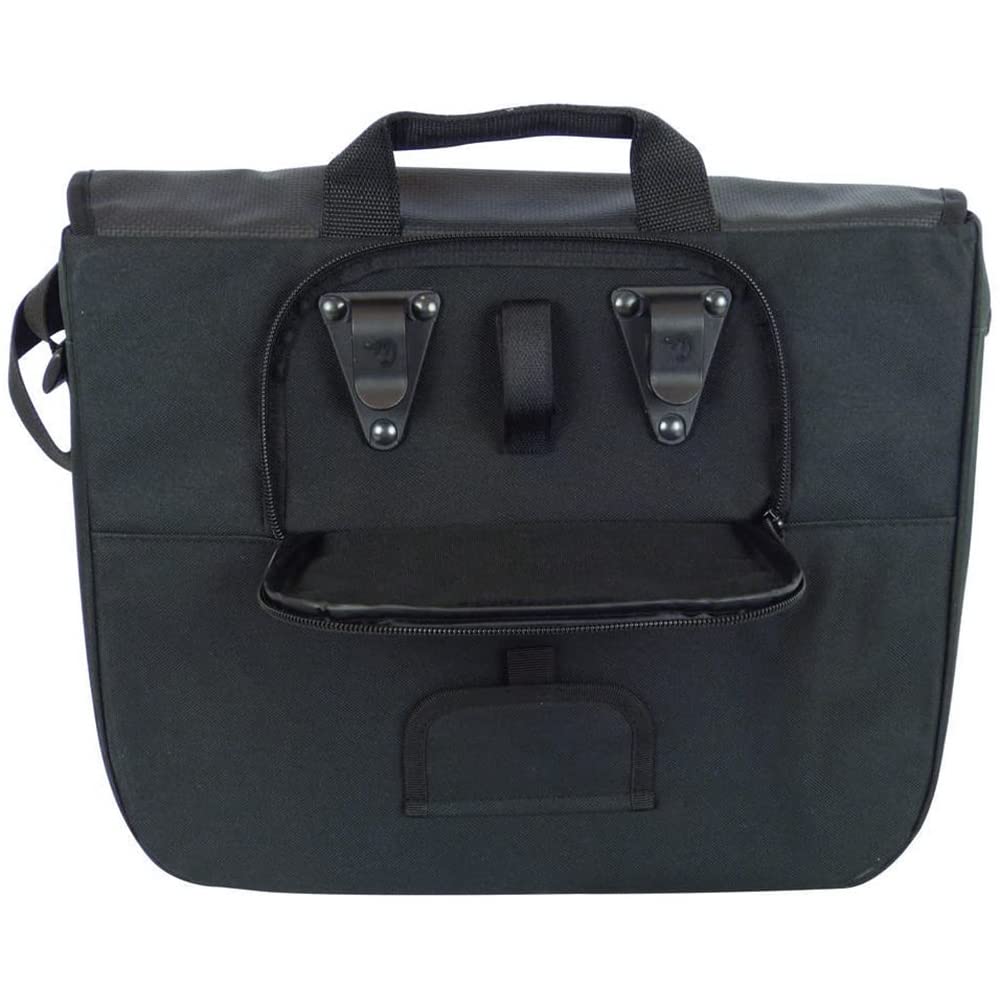 Cameo 1X, Fahrradtasche, Schwarz, 38 x 29 x 11 cm, 12 Liter, 5051021 Sport & Freizeit