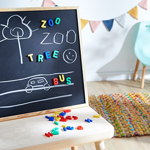 Simba 104591456 - Art & Fun Magnet-Groß-Buchstaben, 31 Teile, 3cm, Magnetbuchstaben, Alphabet, Wörter lernen, ab 3 Jahren
