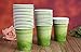 A+ DESIGN Special Green Grass Design Paper Hot Coffee Cups Eco-friendly,100% Blodegradable&Compostable (Green grass, 50 count, 4 oz) 4