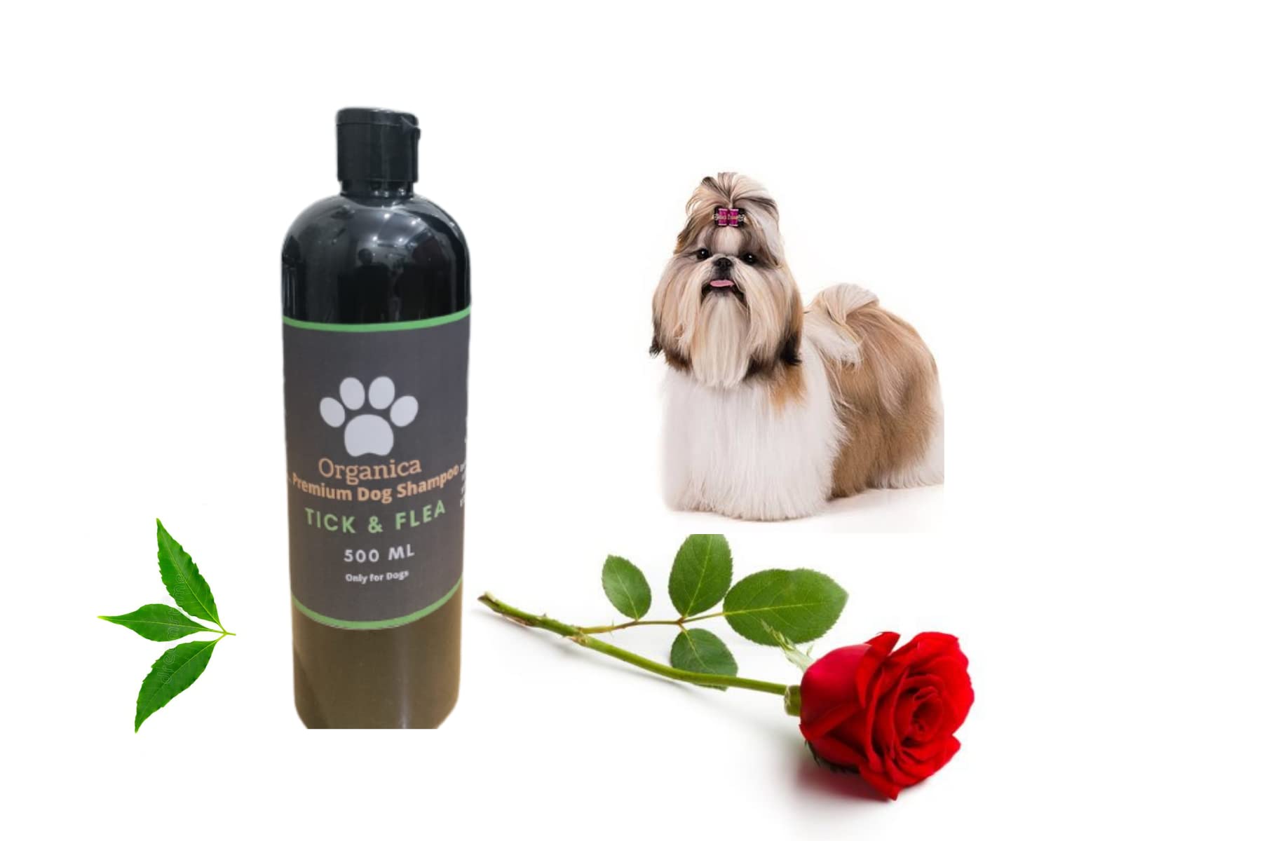 Organica Natural Shampoo (Tick & Flea Repellent Shampoo, 500 ml)