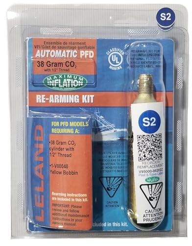 Inflatable Life Jacket Rearming Kit, Automatic, 38 g, 1/2