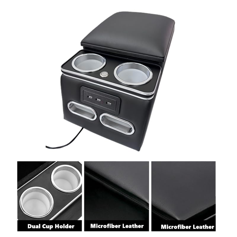 Bench Seat Consoles Universal Car Center Console -Back Seat