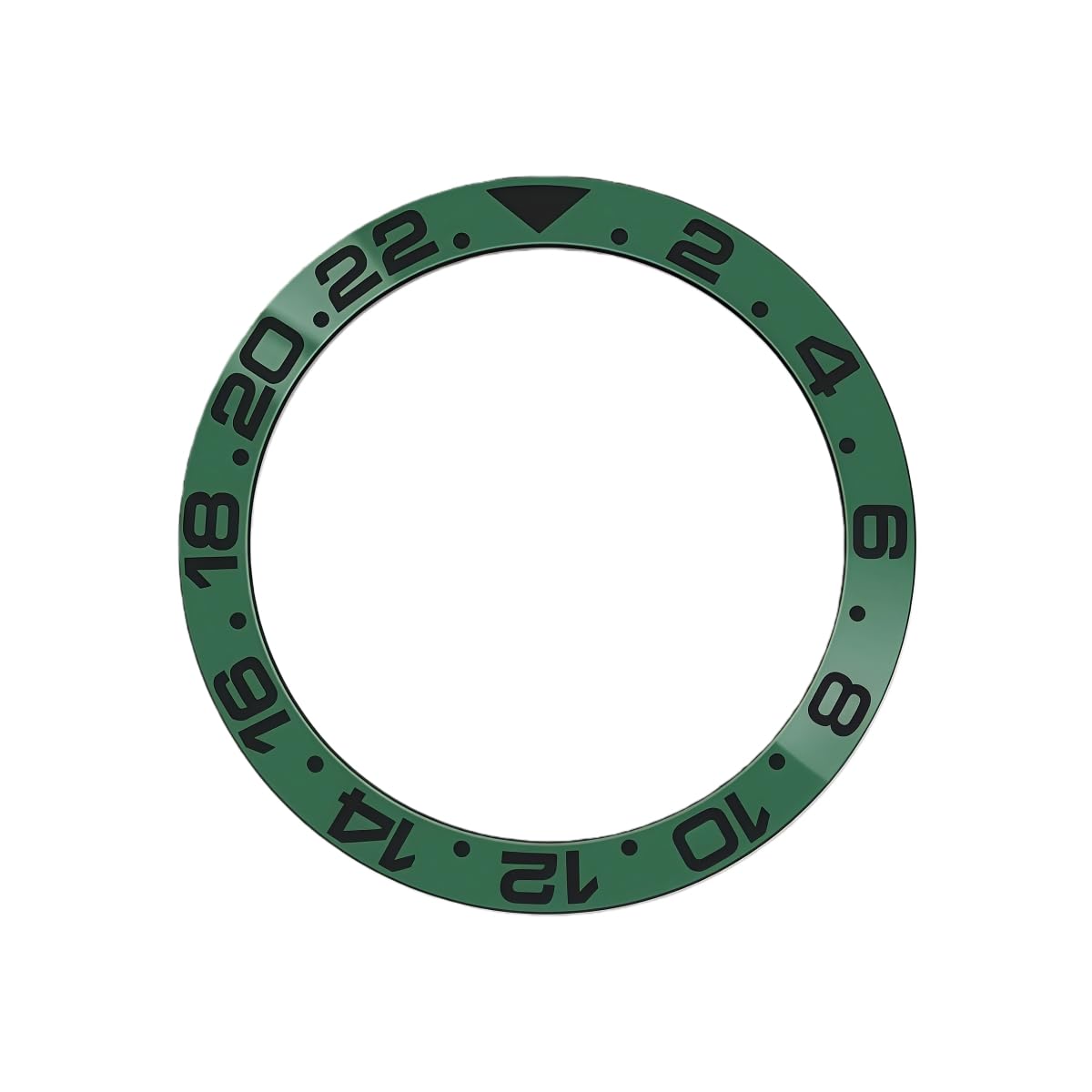 Inserto Bicolore Lunetta Ceramica, Anello Ricambio 38mm Modifica Orologio per Rolex GMT-Master II