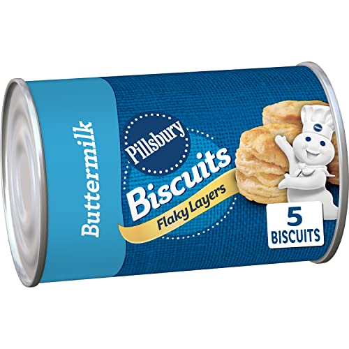 Pillsbury Grands, Junior Refrigerated Biscuits Can, Golden Layers Buttermilk, 6 Oz #TOP6