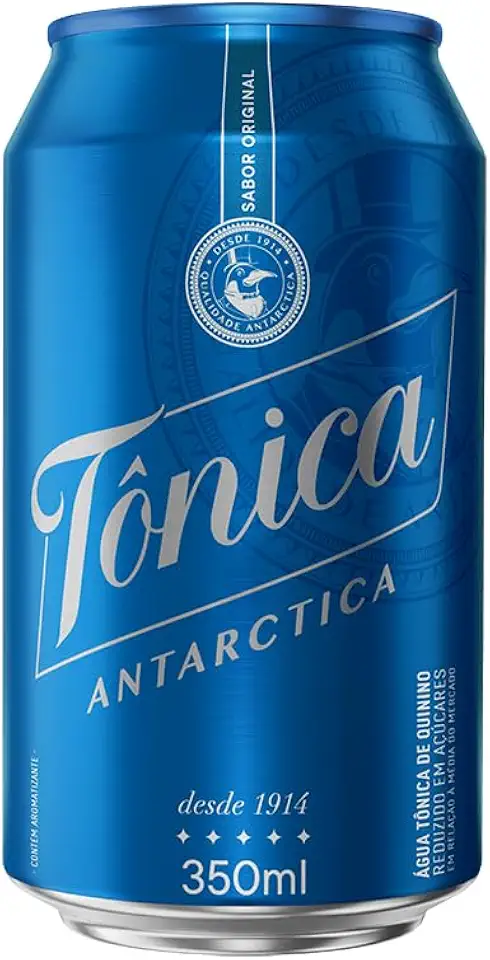 Pack de Água Tônica Antarctica Lata 350ML, 12 unidades