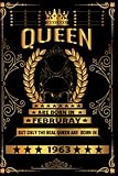 Photo Gallery queen are born in february 1963: notebook - journal | 60 th birthday gift for men women girls boys personalized 1963 birthday Photo Gallery queen are born in february 1963: notebook - journal | 60 th birthday gift for men women girls boys personalized 1963 birthday