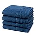 Produktbild Vossen - 4 teiliges Frottier-Set - Vienna Style Supersoft (4 X Handtuch im Set) - 620 g/m2 - Baumwolle - Frottee - saugstark - weich und flauschig - Deep Blue
