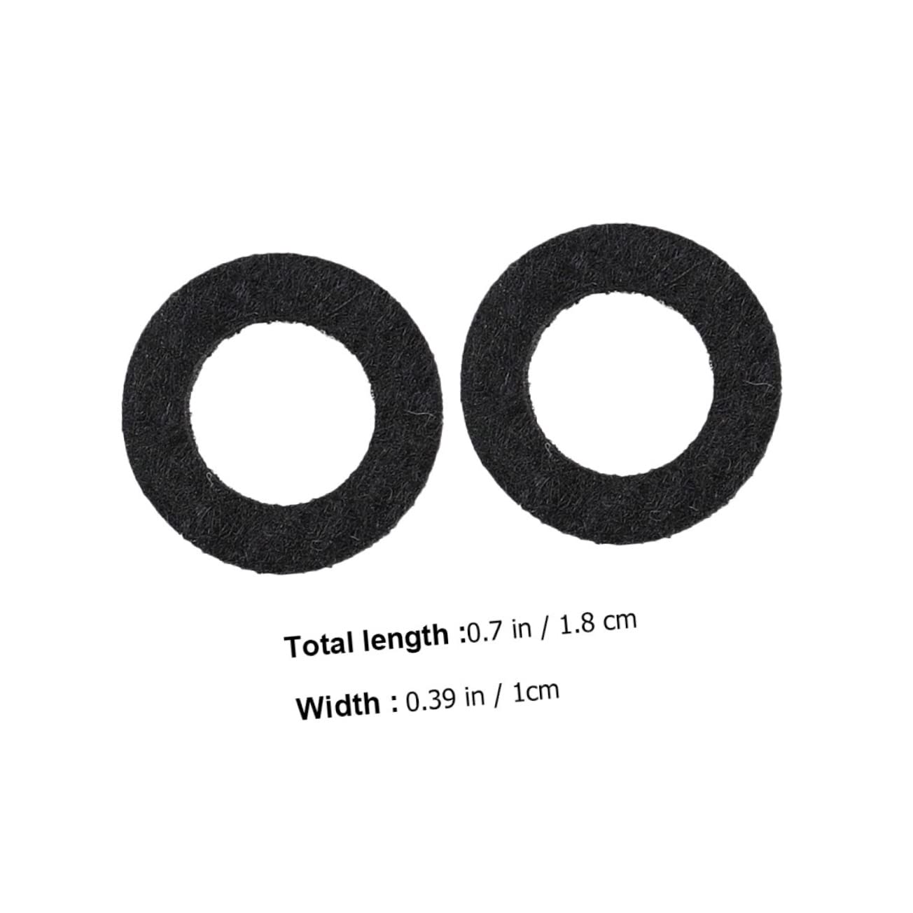 SUPVOX Quality Trumpet Accessories Felt Washers Pads Mat for Trumpet Trombone Maintenance