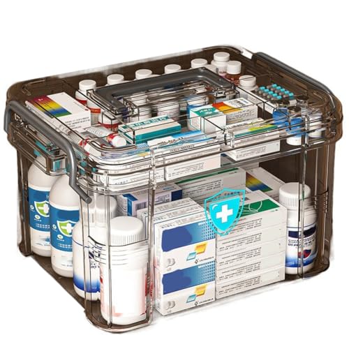Boîte de rangement domestique pour pharmacie familiale afin de tout trier