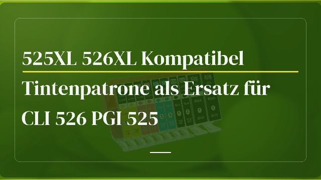 5x NoN-OE INK PGI525 CLI526 PIXA For Canon IP4950 Mg5150 Ip4850 Mx885 Printer - Foto 5