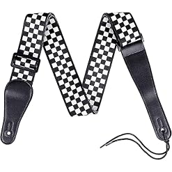 SJBAUTYO Sangles pour guitare,Sangle de Guitare Réglable en Coton Guitare,pour Guitare Folk Acoustique Électrique Guitare Basse - Les Beatles, Paul McCartney, John Lennon, RIngo Starr, George Harrison