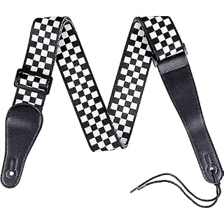 SJBAUTYO Sangles pour guitare,Sangle de Guitare Réglable en Coton Guitare,pour Guitare Folk Acoustique Électrique Guitare Basse - Les Beatles, Paul McCartney, John Lennon, RIngo Starr, George Harrison