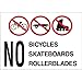 Brady 95413, Security Area Sign, (Pack of 10 pcs)