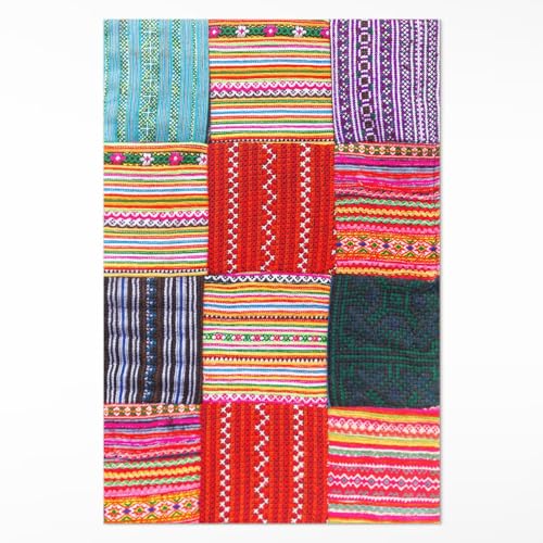 Tapis en vinyle 150x225 cm Floorart style patchwork turc - 2