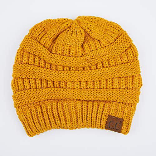 Image of C.C Exclusives Cable Knit Beanie - Thick, Soft & Warm Chunky Beanie Hats (HAT-20A)(HAT-30)(HAT-730) (YJ-816) (HAT-80)