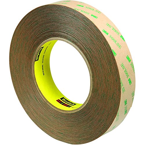 3M T9659472 9472LE Adhesive Transfer Tape, 5.2 mil, 60 yd. Length x 1