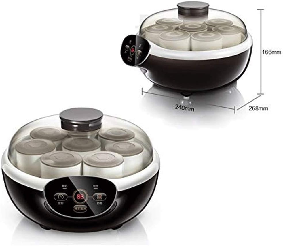 Automatic Yogurt Machine -Yogurt Machine - Automatic Yogurt Maker Machine Customize to Your Flavor and Thickness Electric Maker White