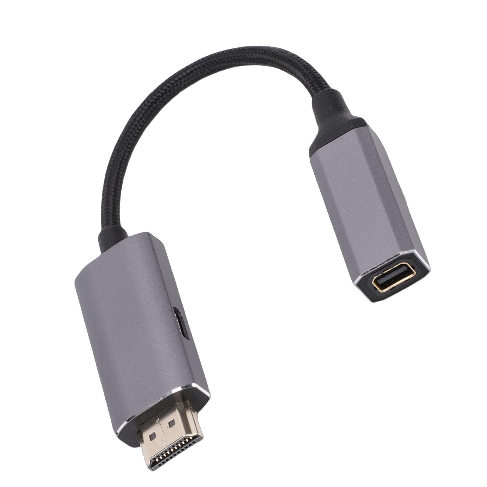 1080P 60Hz HD-auf DisplayPort-Kabel, Aluminiumlegierung, Unidirektionaler HD-Stecker auf -DisplayPort-Buchse, Kabel mit USB- für PC, Laptop, Spielekonsolen, OS X Pro