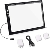 Vista 9 de HSK A1 62 * 88 CM Caja de Luz Artista de Aluminio Marco Súper Delgado de 6.6mm Bloqueo/Desbloqueo Táctil Botón Regulador de Intensidad 20W LED