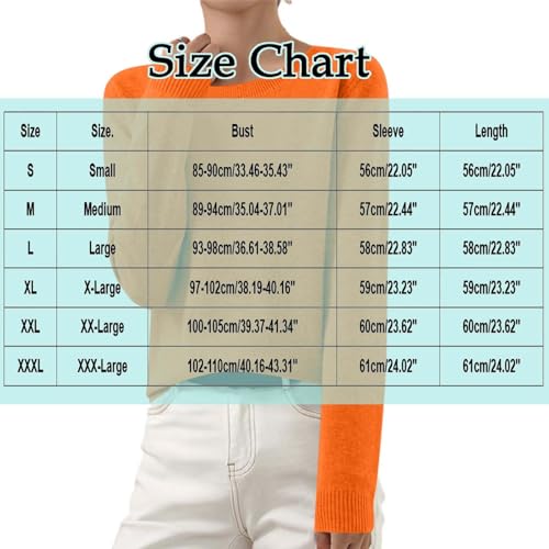 Sweaters for Women Knit Casual Crewneck Fall Sweater Cashmere Fashion Comfort Pullover Top Dressy Long Sleeve Outfits4