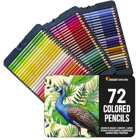 Zenacolor - Crayons de Couleur 72 Cover