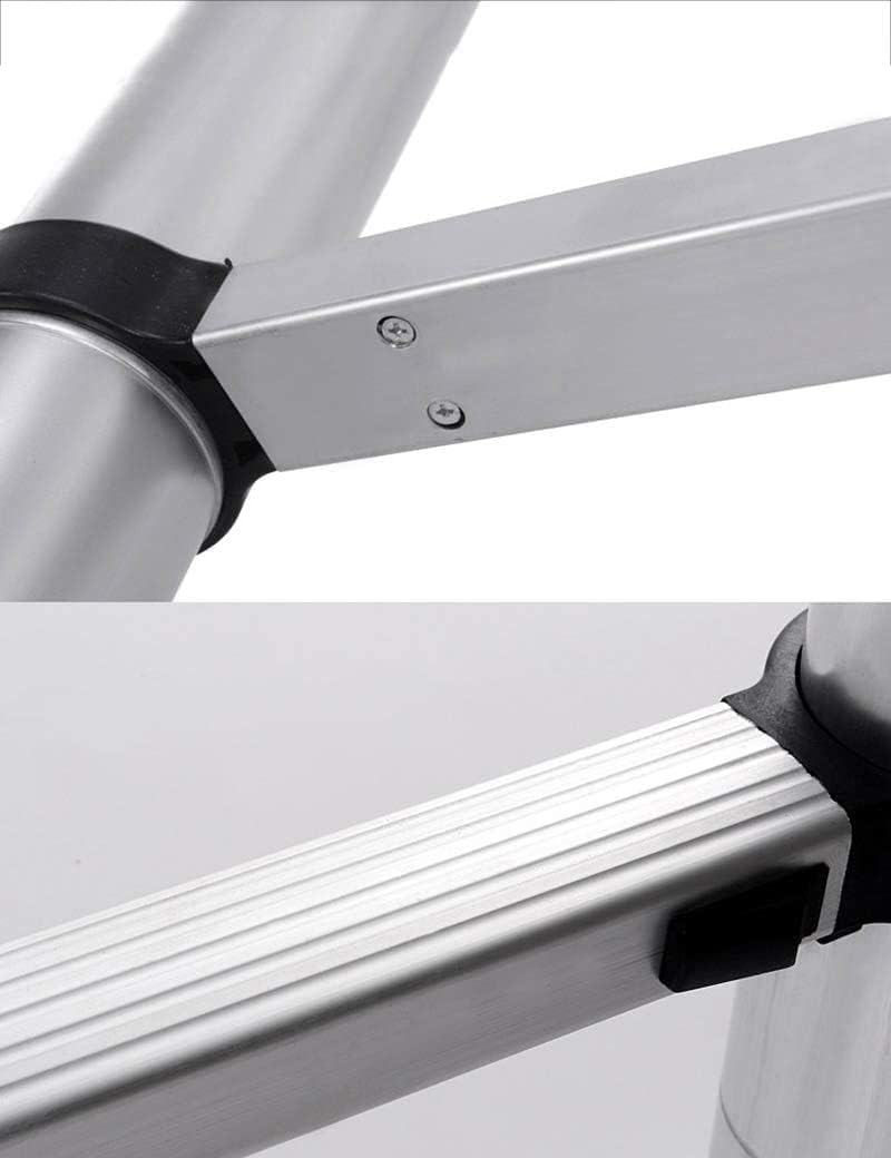 3.2m Extension Ladder - Heavy-Duty Aluminum Alloy Folding Ladder for Home & Engineering Use German Standard Enhanced Edition Safe & Sturdy Design