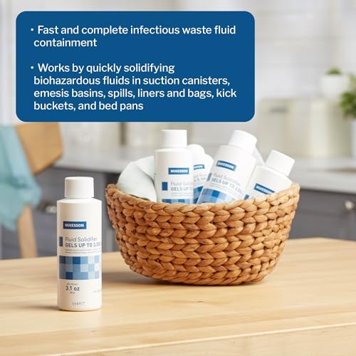 Image of McKesson Fluid Solidifier - Fast, Effective, Gels up to 3,000 cc - Screw Cap Bottle, 3.1 oz, 1 Count, 1 Pack
