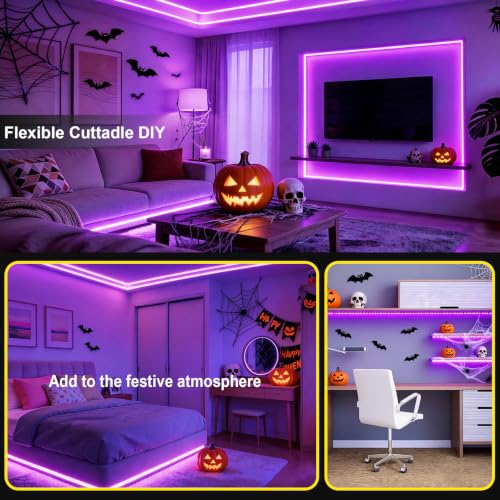 Image of Purple 50 FT LED Lights Strip
