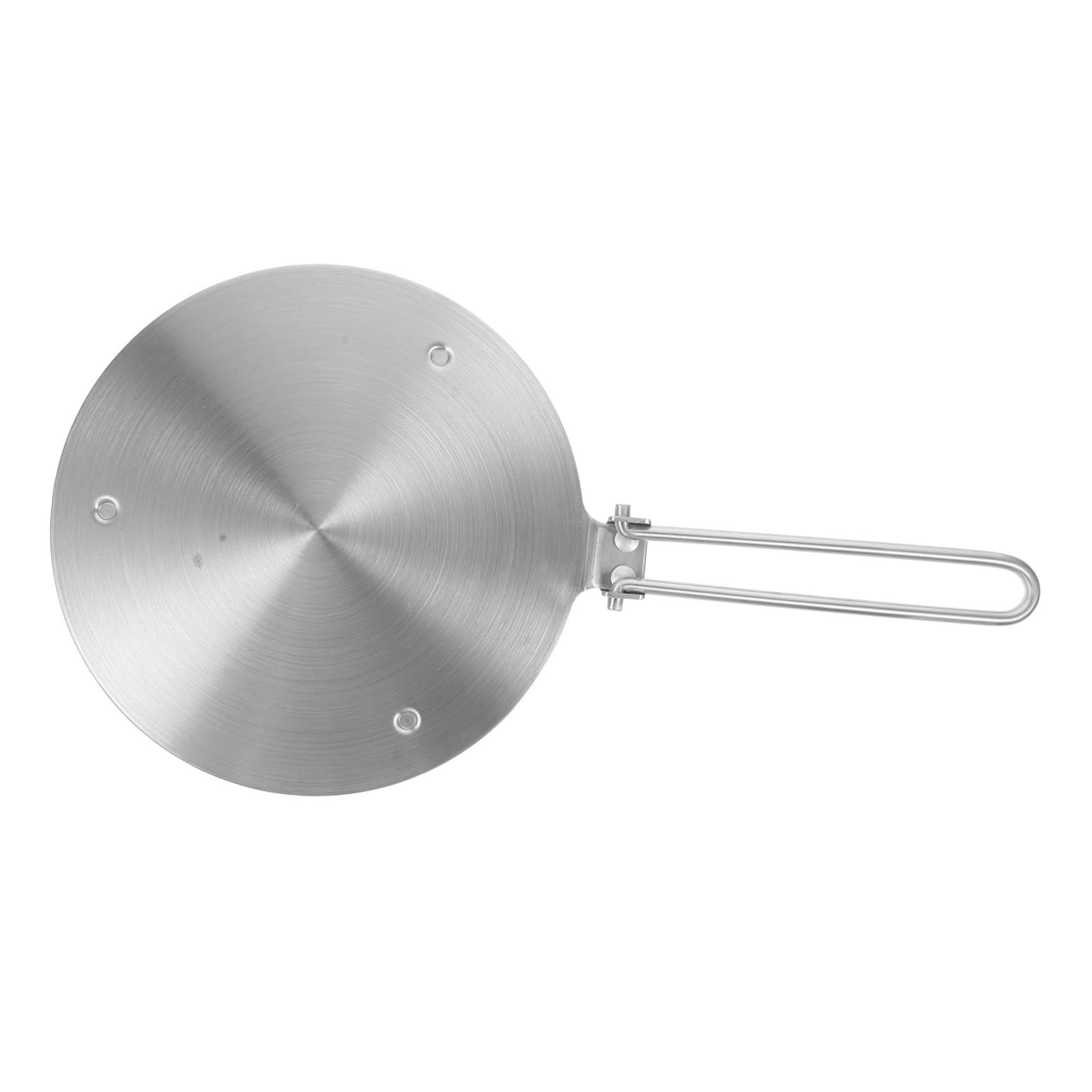 Placa Difusora de Calor Inoxidable para Hornillas Gas y Eléctricas Asa Plegable para Descongelar y Cocinar