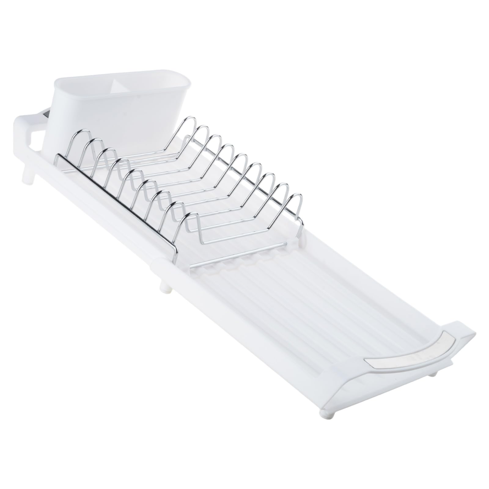 Jazuaiao Practical Countertop Storage Unit for Dishes and Tools Highlighting Protective Coating and Simple Arrange 49.5 in Greatest Modifiable Kitchen Drying Rack