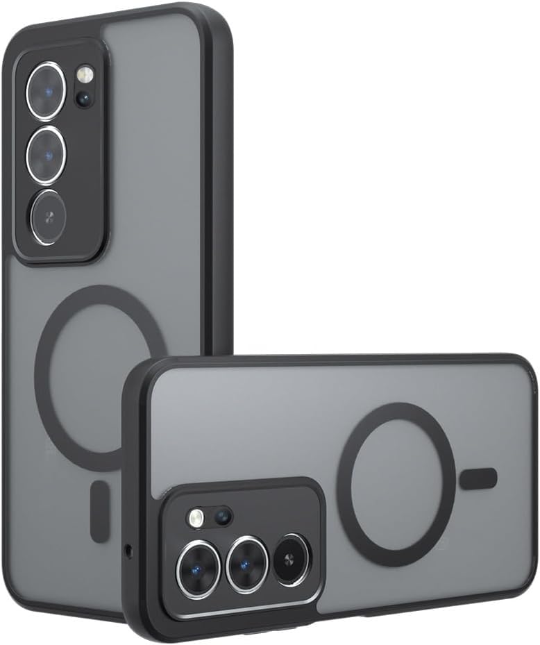 Image of Back Cover for Vivo Y29 5G, Matte PC Back + TPU Bumper Shockproof Mobile Case Cover (Vivo Y29 5g)